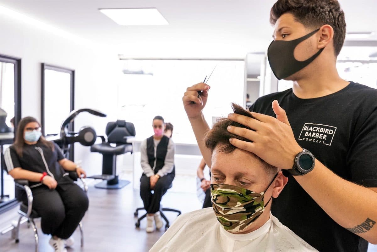 Instalaciones de la escuela de peluquería y estética Ondas & Perfil en O Porriño