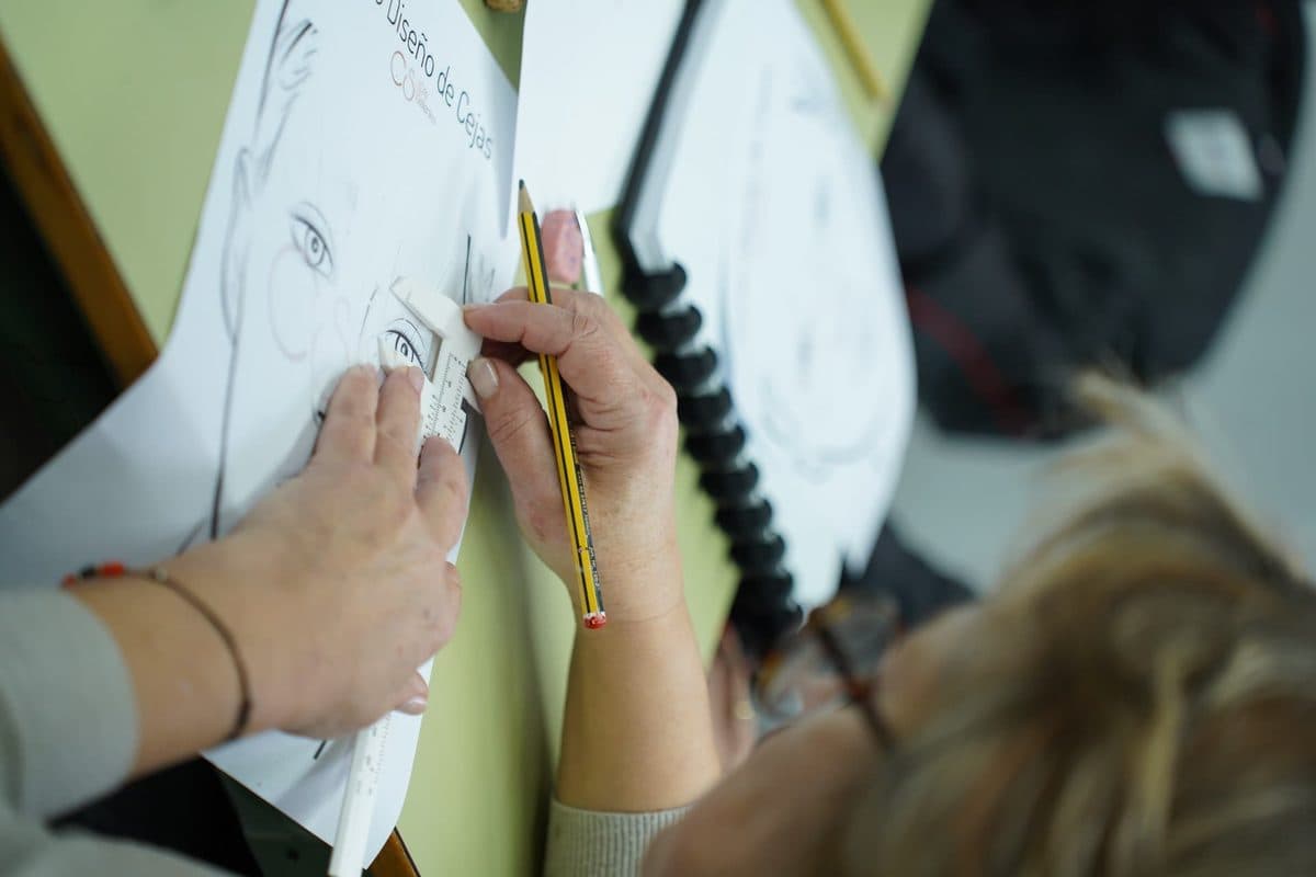 Instalaciones de la escuela de peluquería y estética Ondas & Perfil en O Porriño