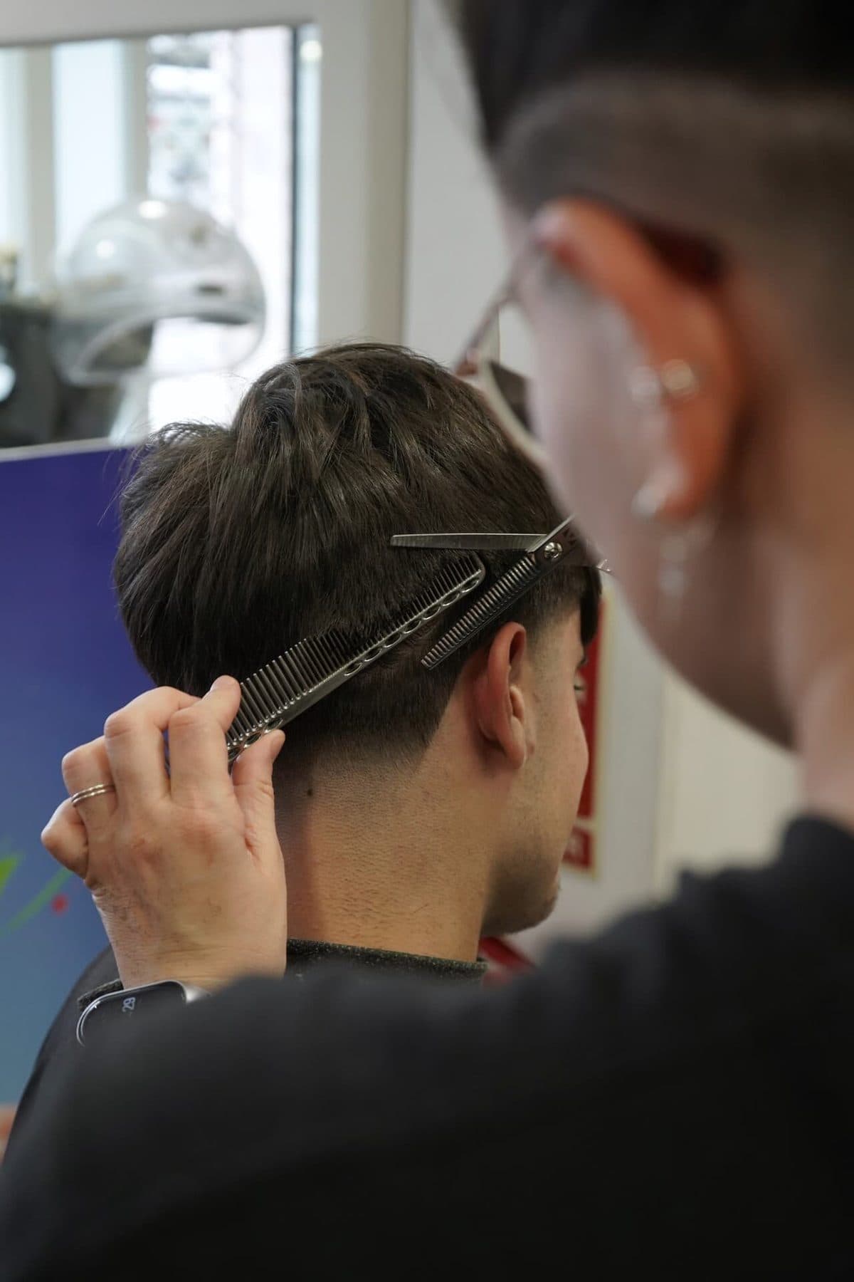 Instalaciones de la escuela de peluquería y estética Ondas & Perfil en O Porriño