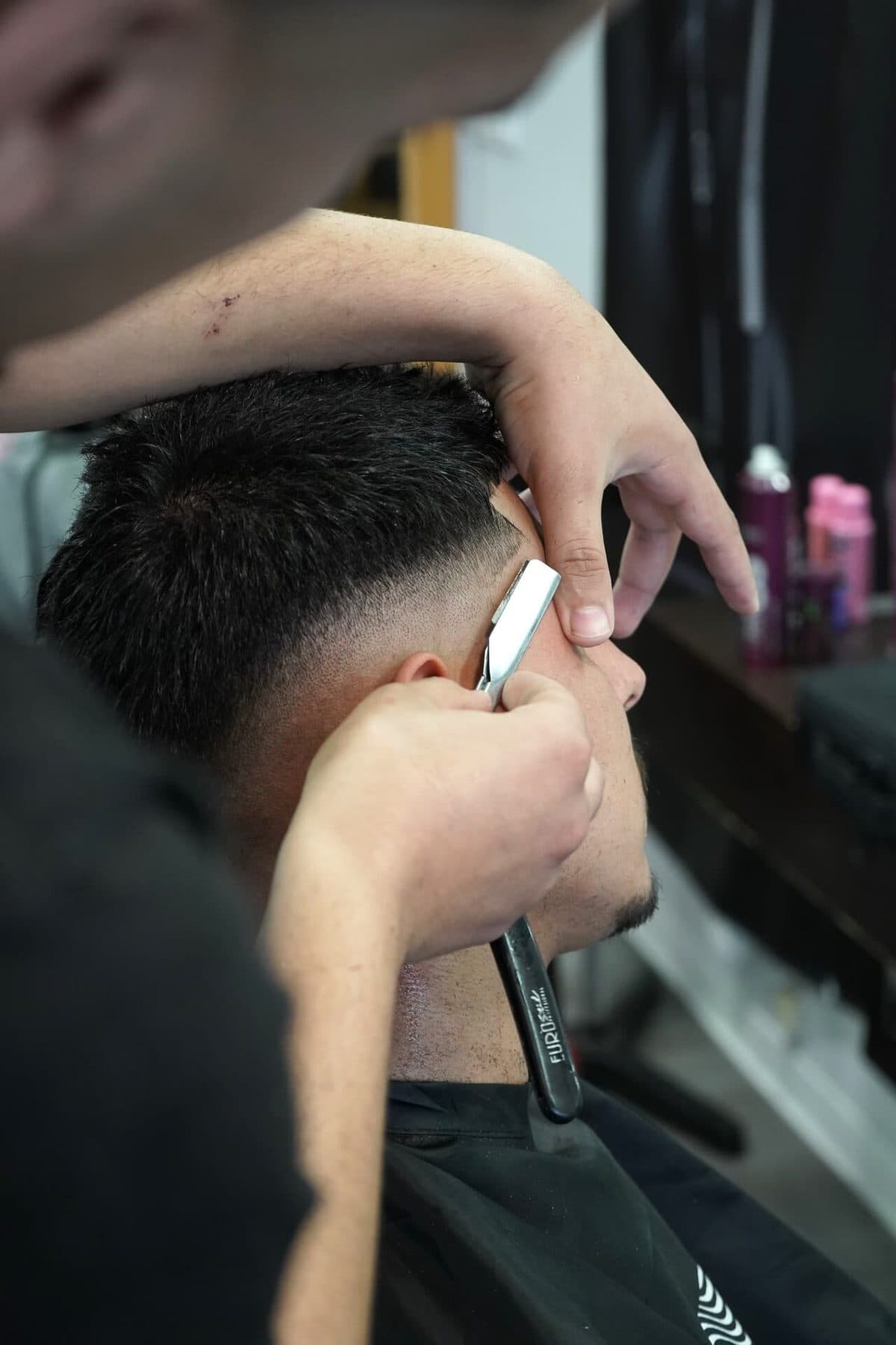 Instalaciones de la escuela de peluquería y estética Ondas & Perfil en O Porriño